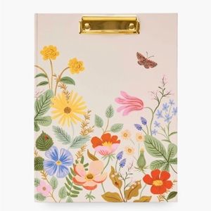 Rifle Paper Co Clipfolio in Strawberry Fields, New! Still in packaging.